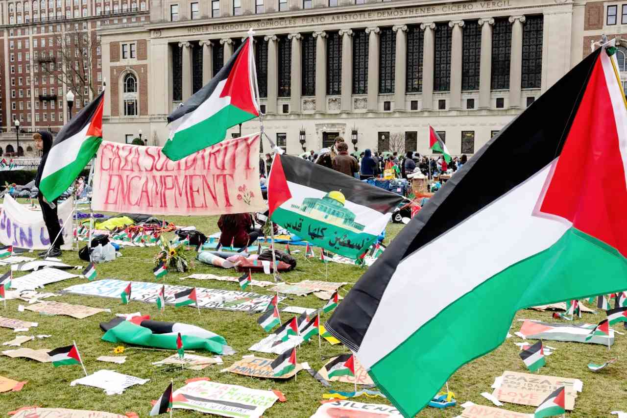 Solidarity With Gaza Solidarity Encampments