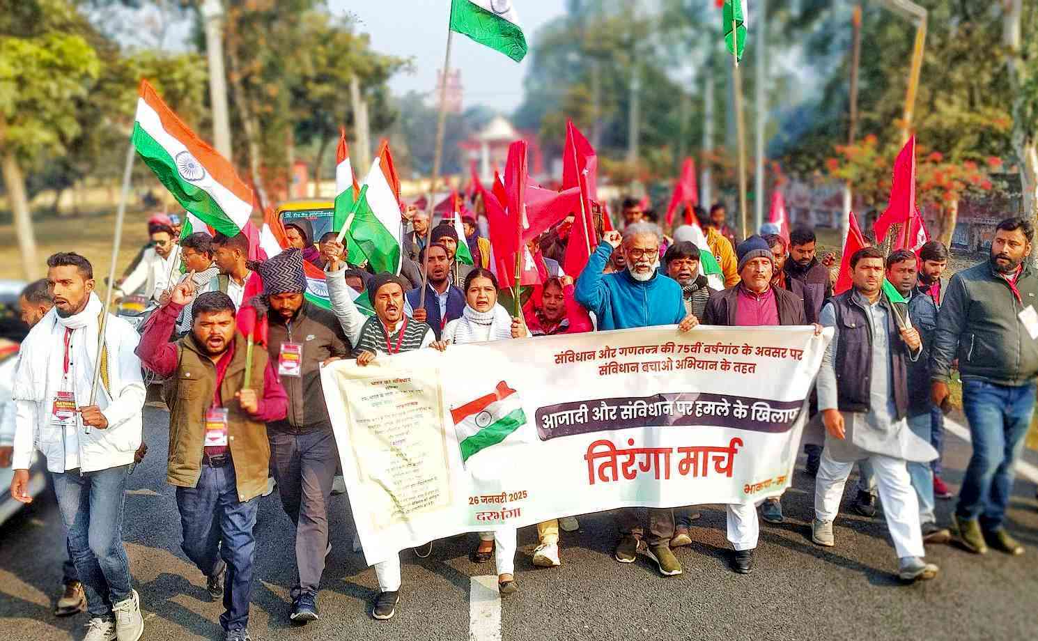 Tricolour March Against Attacks on Freedom and the Constitution