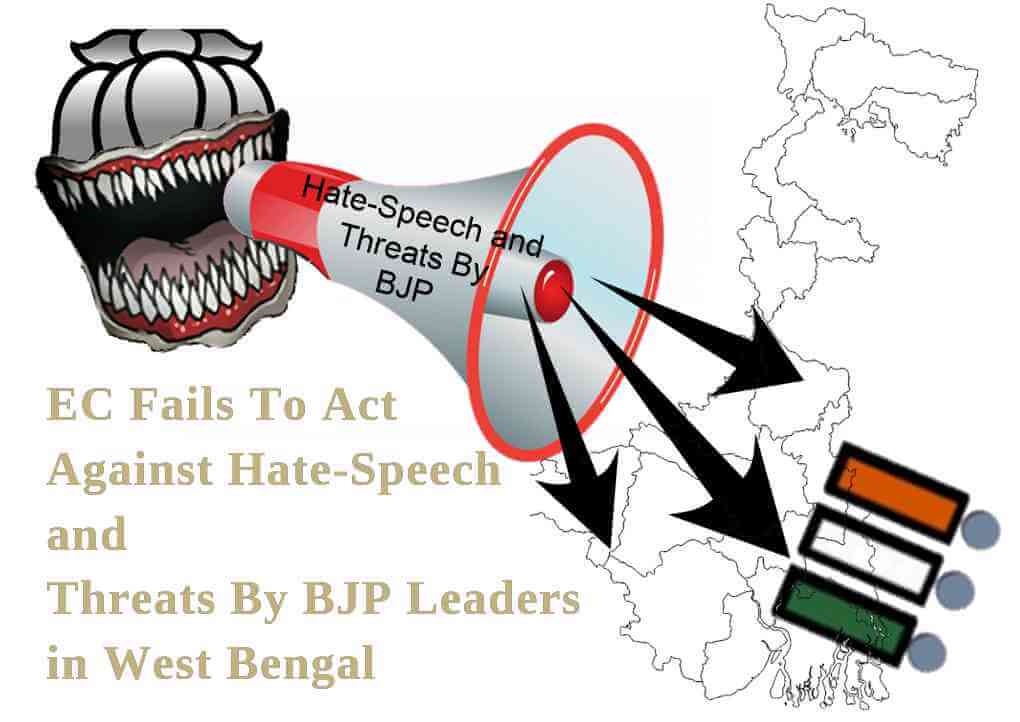 EC Fails To Act Against Hate-Speech and Threats By BJP Leaders