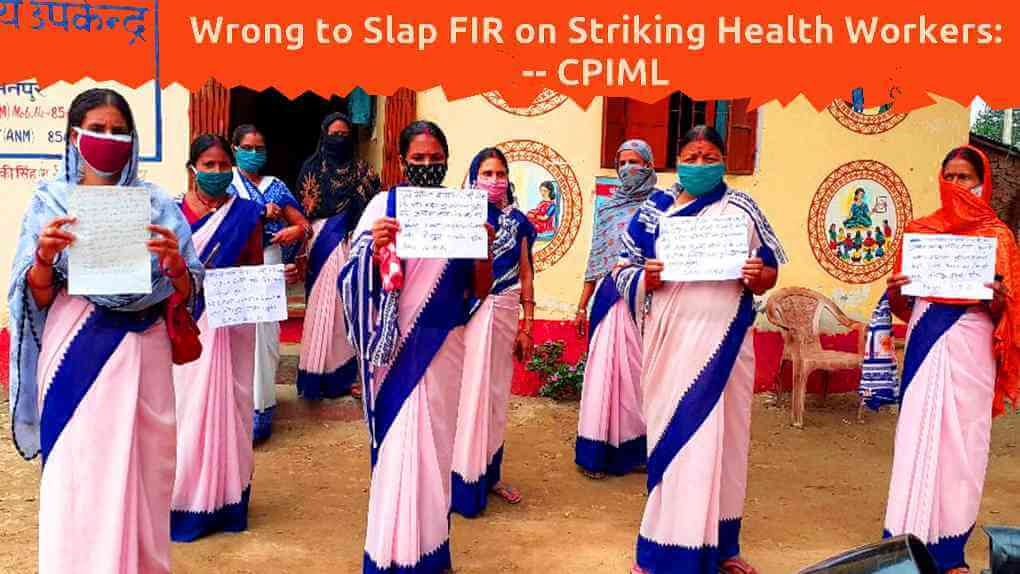 Wrong to Slap FIR on Striking Health Workers