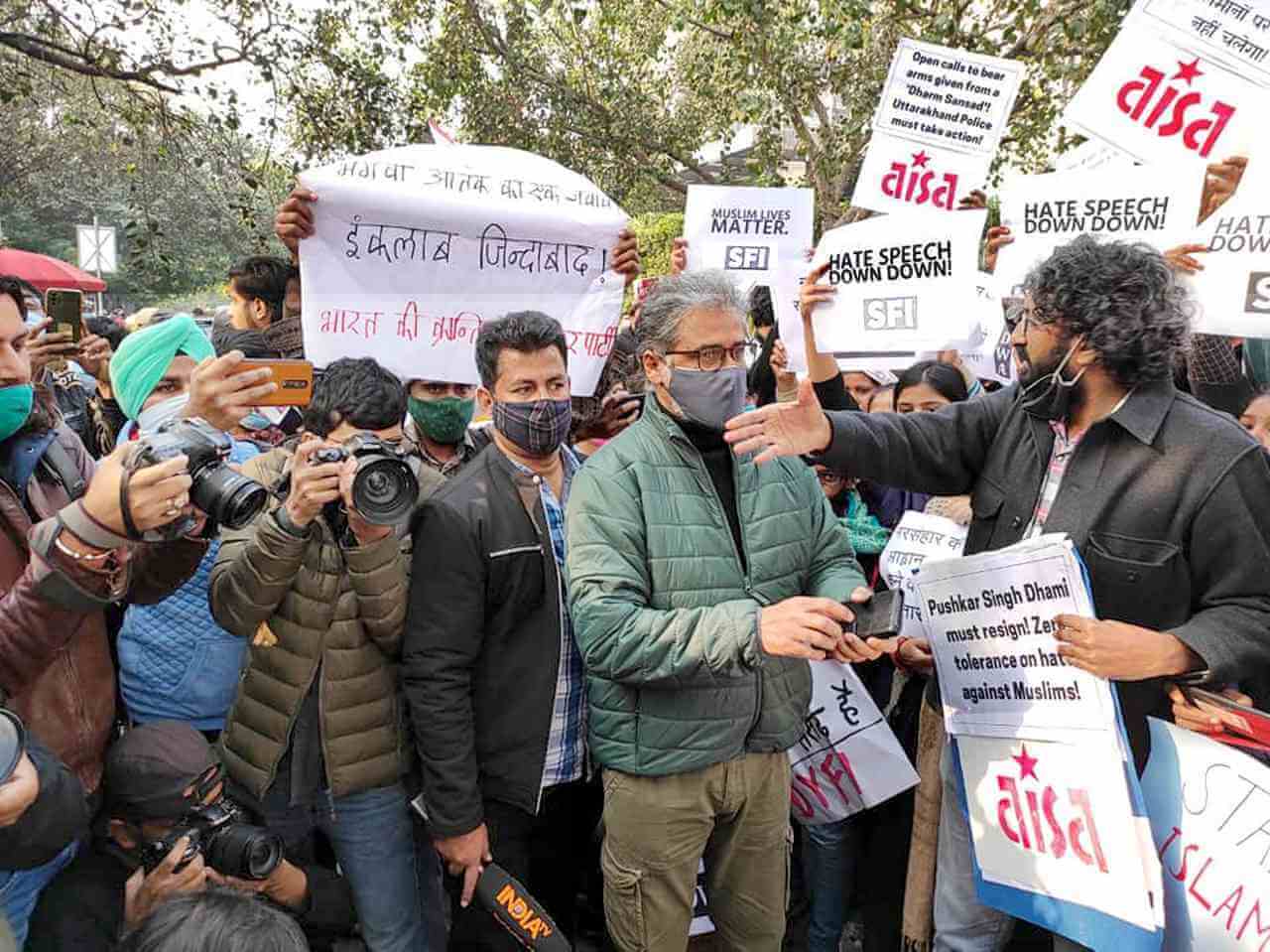 Protests Against Hate Speech_delhi