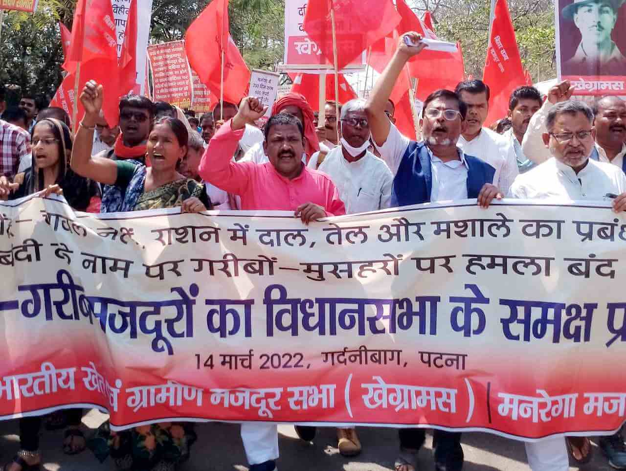 Bihar’s Poor Protest The Government “Bulldozer” Eviction Plans