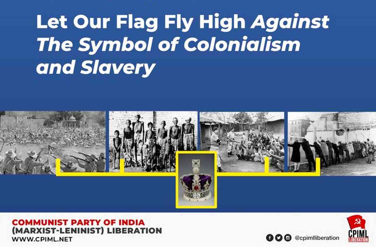 Let Our Flag Fly High Against the Symbol of Colonialism and Slavery