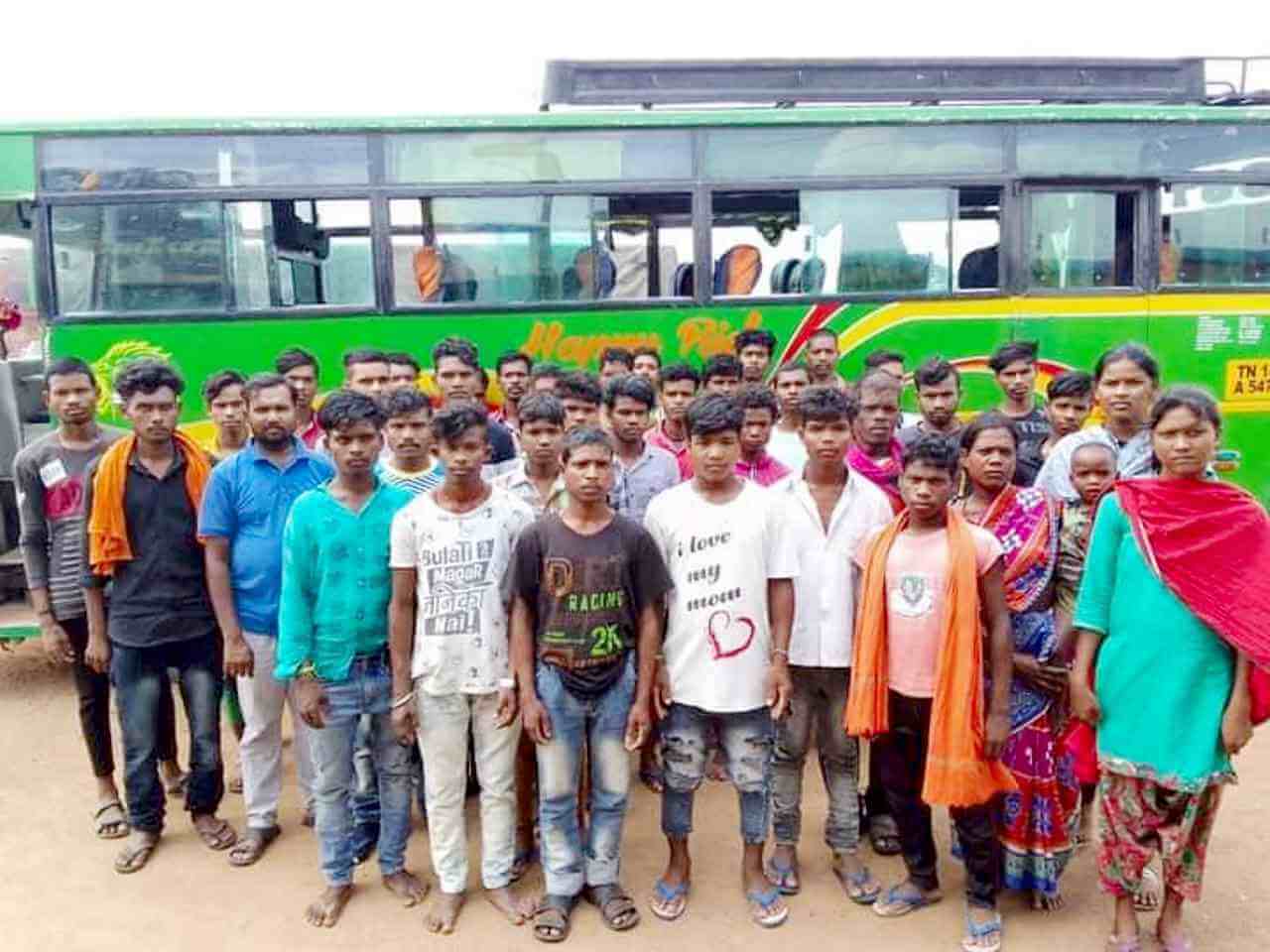 Bonded labourers Freed in Tamilnadu