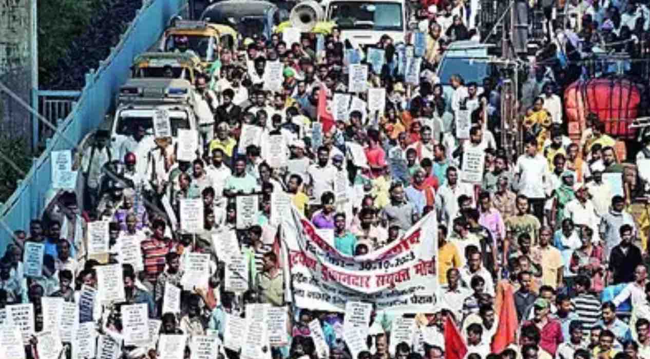 Patna Street Vendors Protest