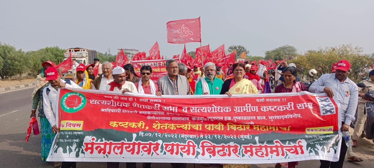 Long march by tribal farmers clinches victory on the 12th Day
