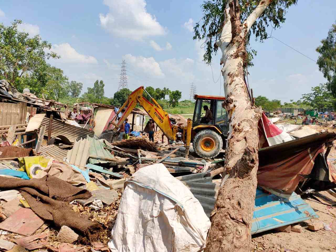 DDA's Illegal Bulldozers Continue