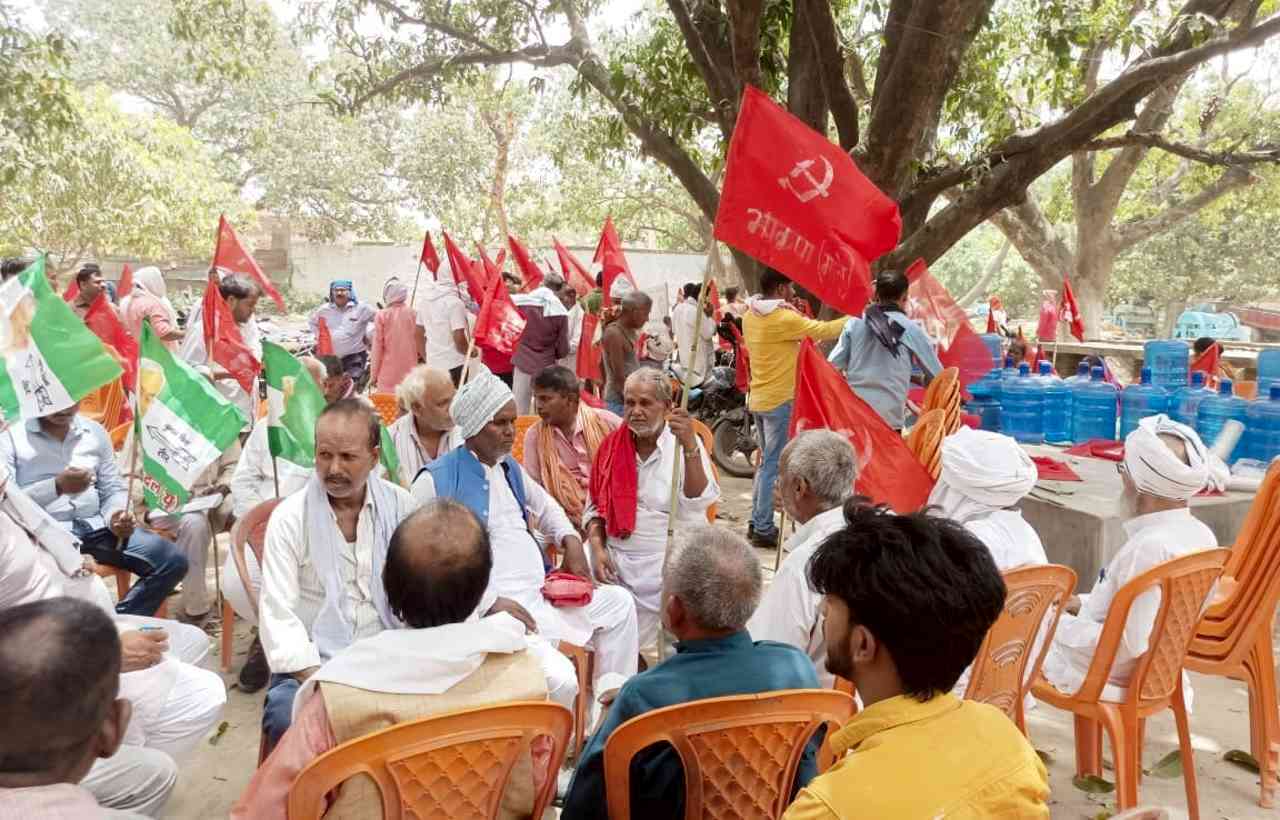 All Blocks in Bihar Parties Jointly Hold Demonstrations
